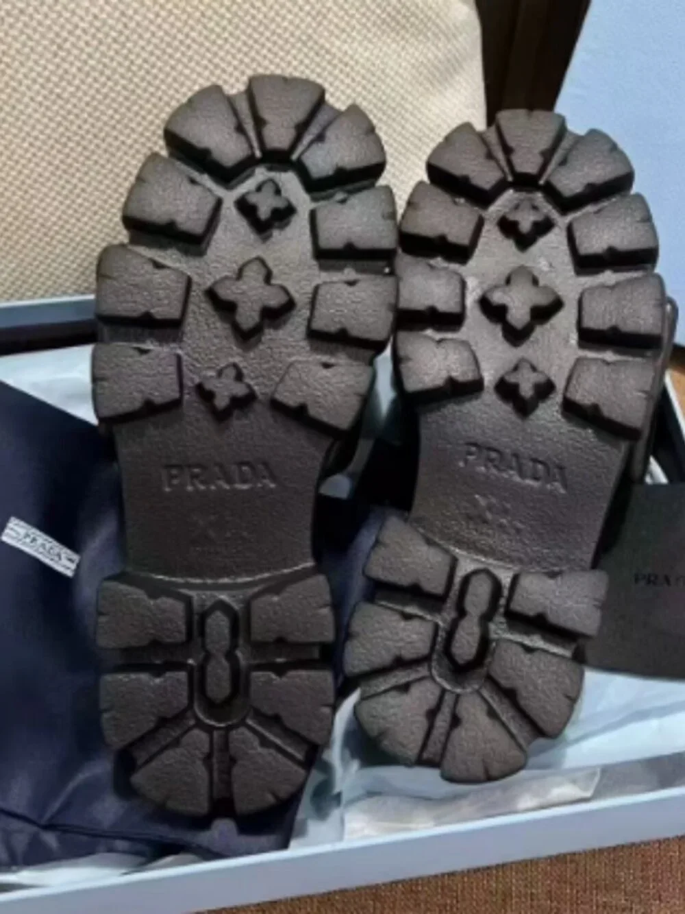 Prada Platform Slides - Picture 4 of 4